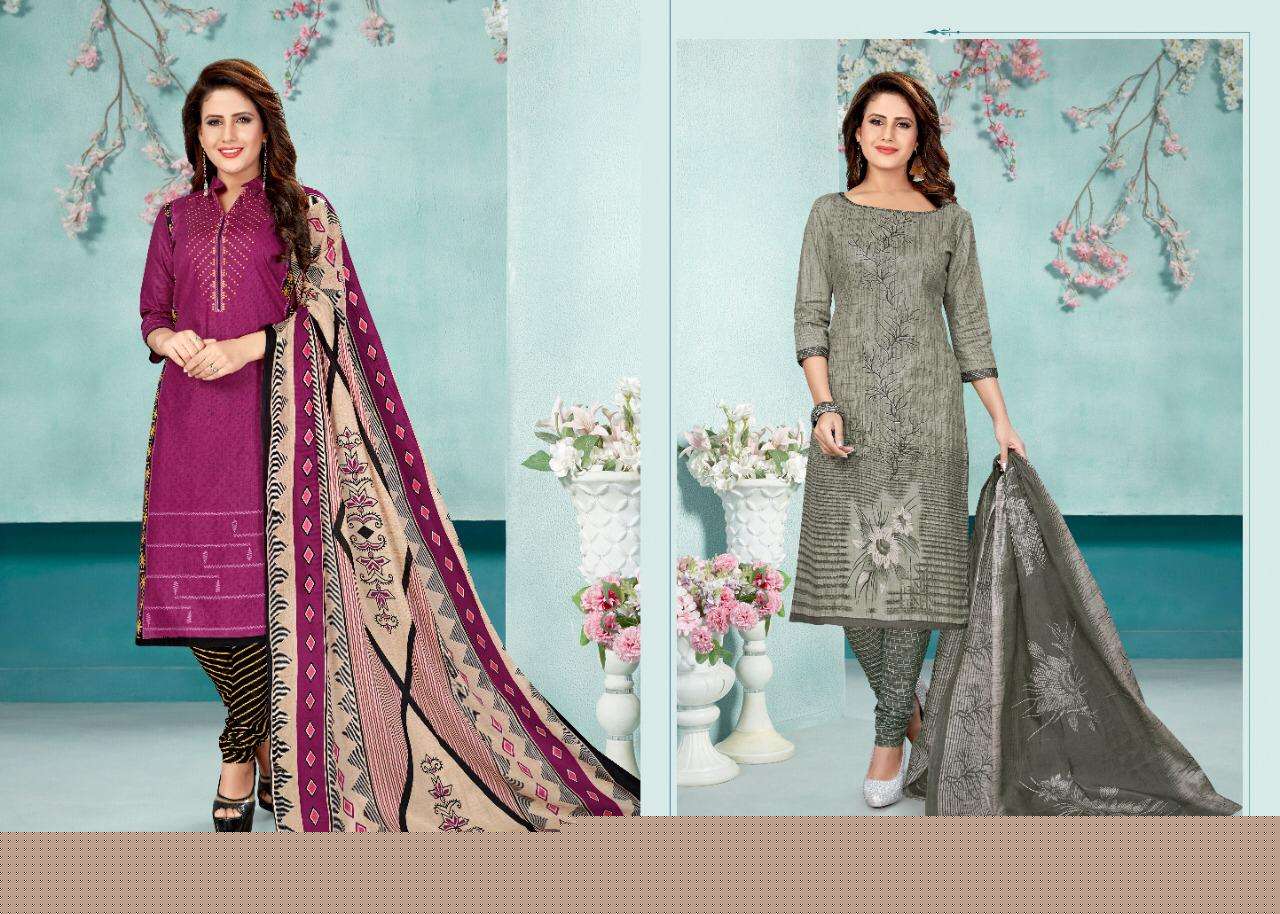 HEENA VOL-11 BY COTTON PLUS 1101 TO 1112 SERIES INDIAN TRADITIONAL WEAR COLLECTION BEAUTIFUL STYLISH FANCY COLORFUL PARTY WEAR & OCCASIONAL WEAR COTTON PRINTED DRESSES AT WHOLESALE PRICE