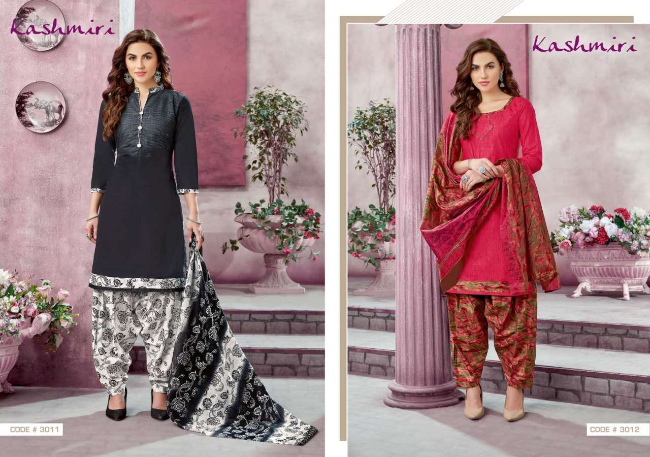 KASHMIRI VOL-3 BY GANESHA 3006 TO 3017 SERIES DESIGNER PATIYALA SUITS BEAUTIFUL FANCY COLORFUL STYLISH PARTY WEAR & ETHNIC WEAR FANCY PRINTED DRESSES AT WHOLESALE PRICE