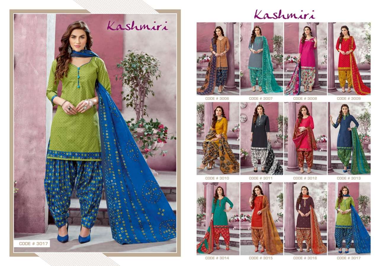 KASHMIRI VOL-3 BY GANESHA 3006 TO 3017 SERIES DESIGNER PATIYALA SUITS BEAUTIFUL FANCY COLORFUL STYLISH PARTY WEAR & ETHNIC WEAR FANCY PRINTED DRESSES AT WHOLESALE PRICE