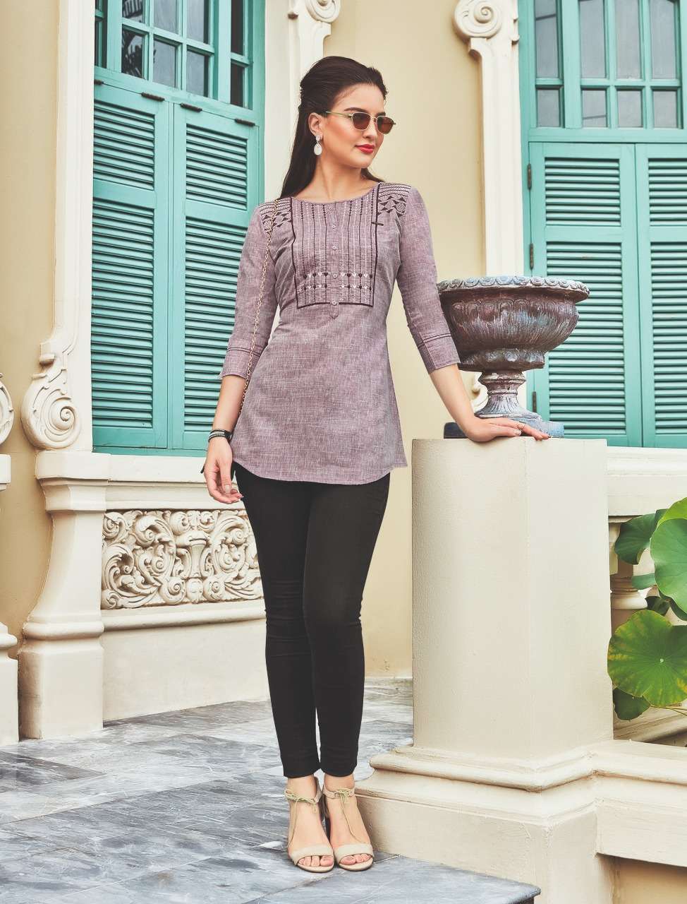 AUTOGRAPH BY LYMI ORIGINAL 2701 TO 2708 SERIES BEAUTIFUL COLORFUL STYLISH FANCY CASUAL WEAR & READY TO WEAR COTTON BLENDED TOPS AT WHOLESALE PRICE