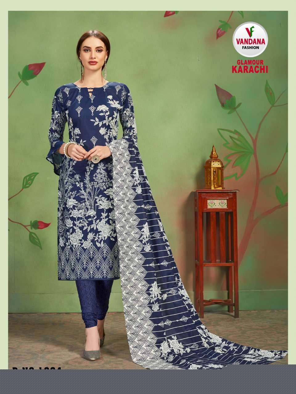 GLAMOUR KARACHI BY VANDANA 1001 TO 1012 SERIES STYLISH FANCY BEAUTIFUL COLORFUL CASUAL WEAR & ETHNIC WEAR COTTON PRINTED DRESSES AT WHOLESALE PRICE
