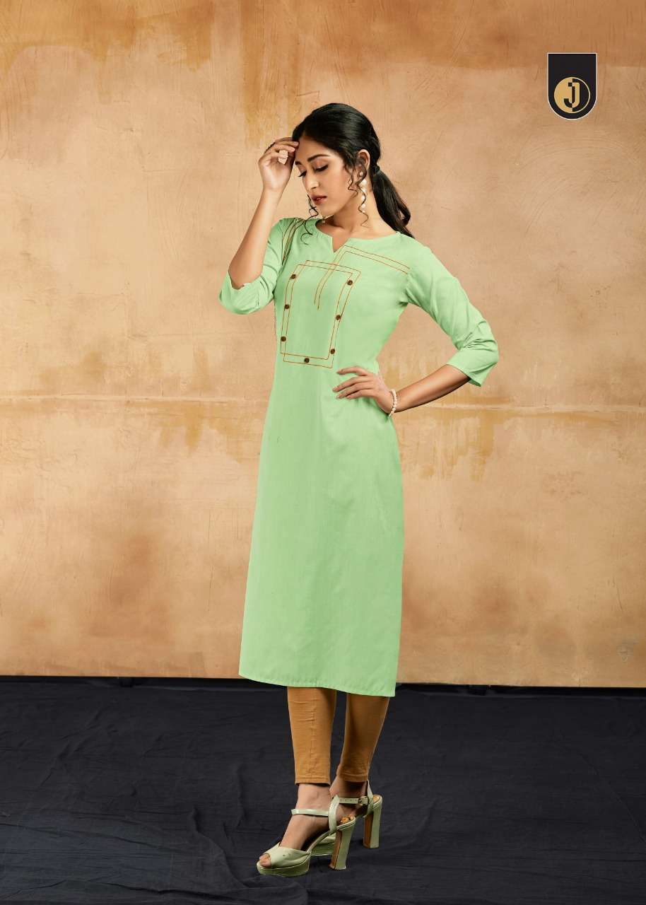 GLAMOUR BY JOGANIYA 6001 TO 6004 SERIES BEAUTIFUL STYLISH FANCY COLORFUL CASUAL WEAR & ETHNIC WEAR & READY TO WEAR COTTON EMBROIDERED KURTIS AT WHOLESALE PRICE