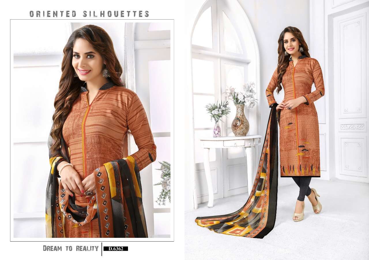 VIVID PRO BY VISHNU PRINTS 6361 TO 6372 SERIES BEAUTIFUL SUITS STYLISH FANCY COLORFUL PARTY WEAR & ETHNIC WEAR FRENCH PRINTED DRESSES AT WHOLESALE PRICE