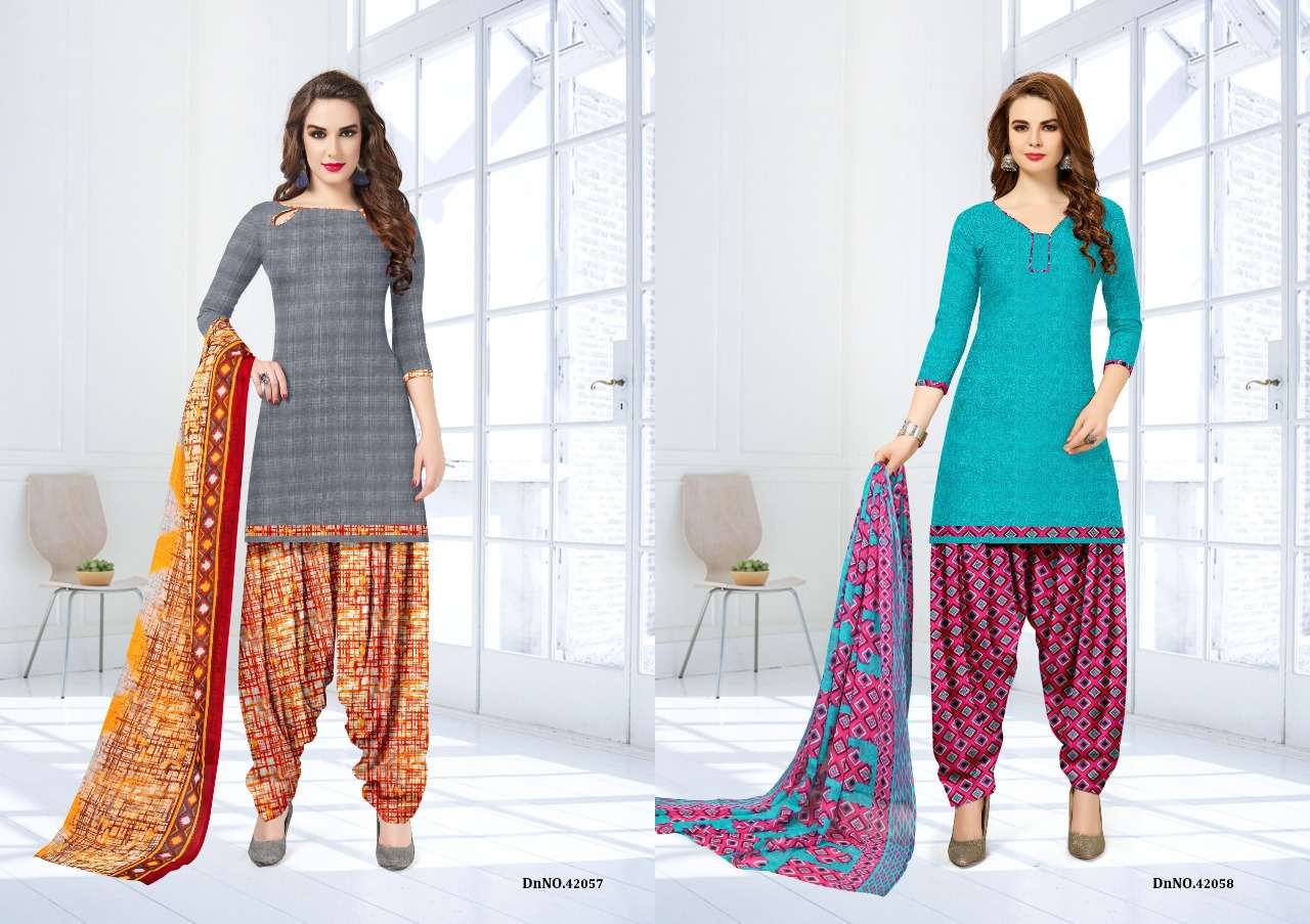 SILK AND SHINE BY VISHNU PRINTS 42049 TO 42060 SERIES BEAUTIFUL SUITS STYLISH FANCY COLORFUL PARTY WEAR & ETHNIC WEAR GLAZE COTTON PRINTED DRESSES AT WHOLESALE PRICE