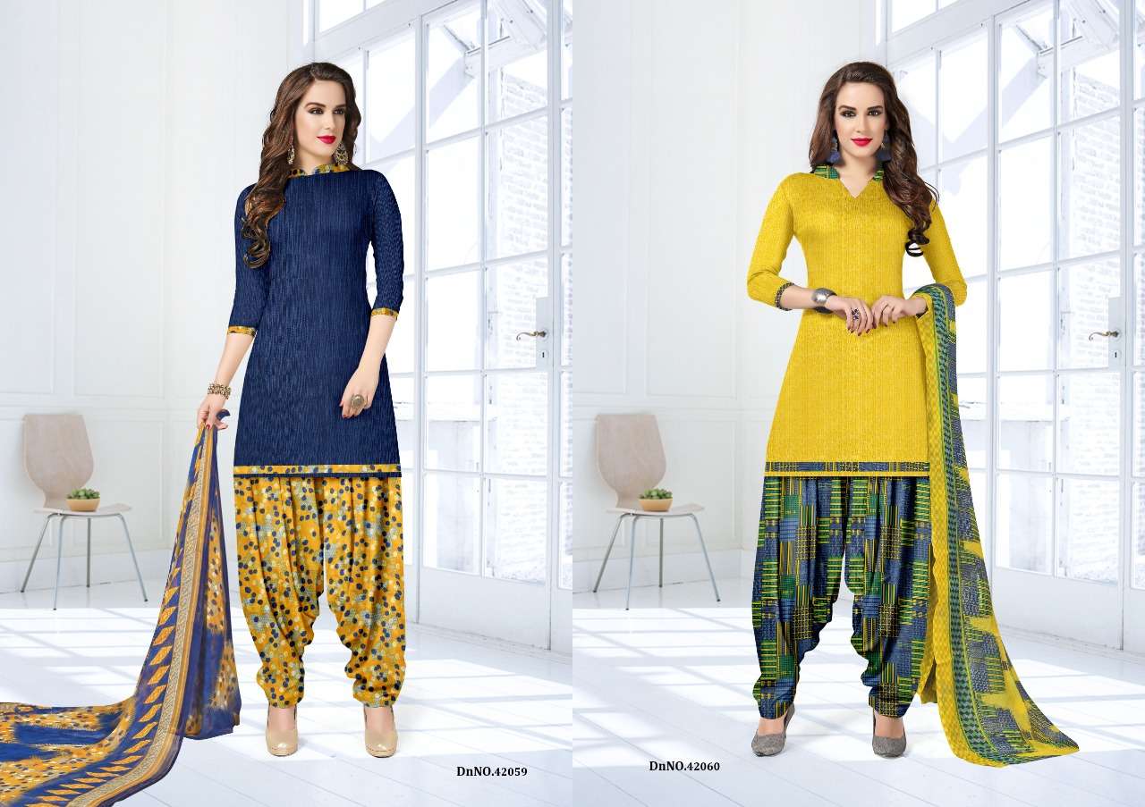 SILK AND SHINE BY VISHNU PRINTS 42049 TO 42060 SERIES BEAUTIFUL SUITS STYLISH FANCY COLORFUL PARTY WEAR & ETHNIC WEAR GLAZE COTTON PRINTED DRESSES AT WHOLESALE PRICE