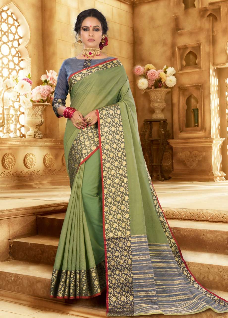 KOLKATA HANDLOOM BY SANGAM PRINTS 1001 TO 1008 SERIES INDIAN TRADITIONAL WEAR COLLECTION BEAUTIFUL STYLISH FANCY COLORFUL PARTY WEAR & OCCASIONAL WEAR KHADI SILK SAREES AT WHOLESALE PRICE
