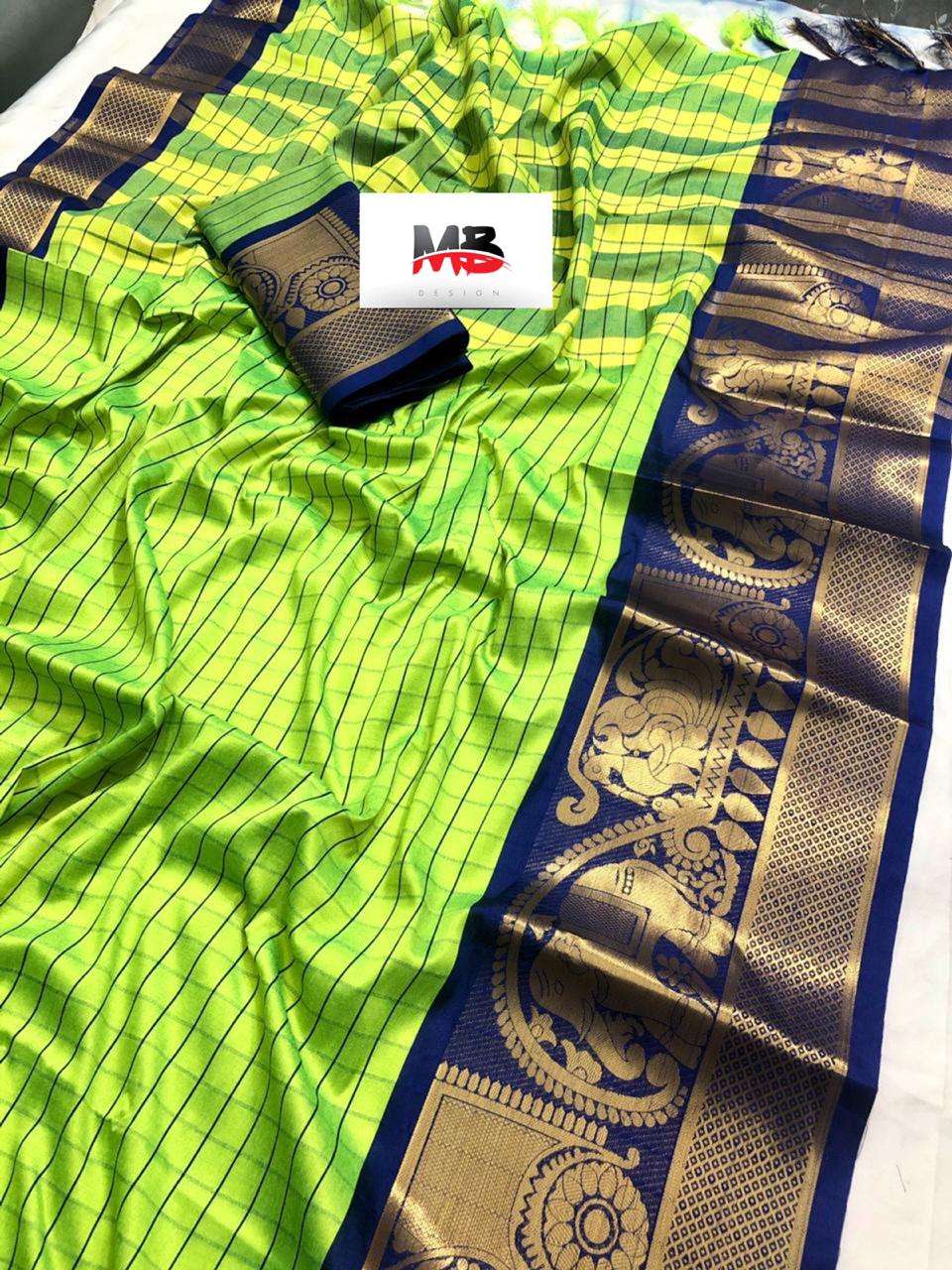 MB-3037 BY MURTI BAZZAR 1001 TO 1006 SERIES INDIAN TRADITIONAL WEAR COLLECTION BEAUTIFUL STYLISH FANCY COLORFUL PARTY WEAR & OCCASIONAL WEAR PURE COTTON SILK SAREES AT WHOLESALE PRICE