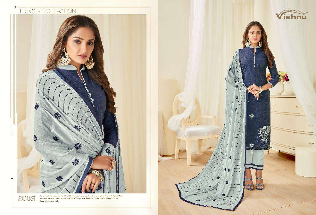 JIM JIM VOL-2 BY VISHNU PRINTS 2001 TO 2012 SERIES BEAUTIFUL SUITS STYLISH FANCY COLORFUL PARTY WEAR & ETHNIC WEAR POLY COTTON PRINTED DRESSES AT WHOLESALE PRICE