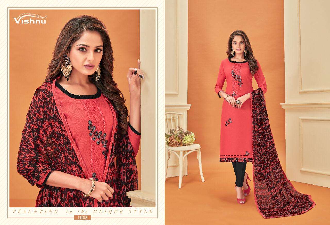 MALAIKA VOL-3 BY VISHNU PRINTS 1001 TO 1012 SERIES BEAUTIFUL SUITS STYLISH FANCY COLORFUL PARTY WEAR & ETHNIC WEAR POLY COTTON PRINTED DRESSES AT WHOLESALE PRICE