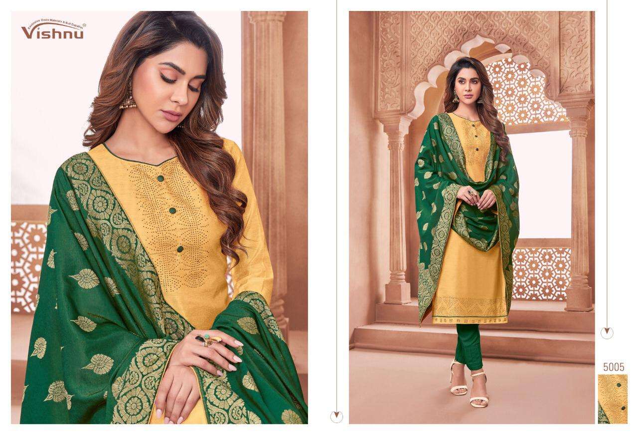 NAJNI BY VISHNU PRINTS 5001 TO 5012 SERIES BEAUTIFUL SUITS STYLISH FANCY COLORFUL PARTY WEAR & ETHNIC WEAR POLY COTTON PRINTED DRESSES AT WHOLESALE PRICE