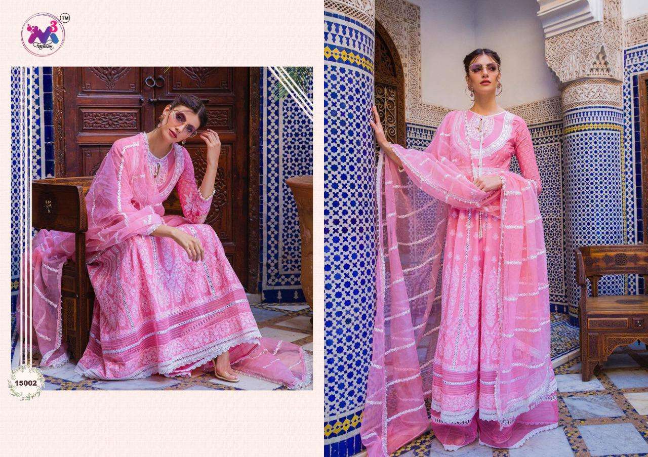 SOBIA NAZIR BY M3 FASHION 621 TO 625 SERIES BEAUTIFUL PAKISTANI SUITS COLORFUL STYLISH FANCY CASUAL WEAR & ETHNIC WEAR PURE COTTON WITH WITH EMBROIDERY DRESSES AT WHOLESALE PRICE
