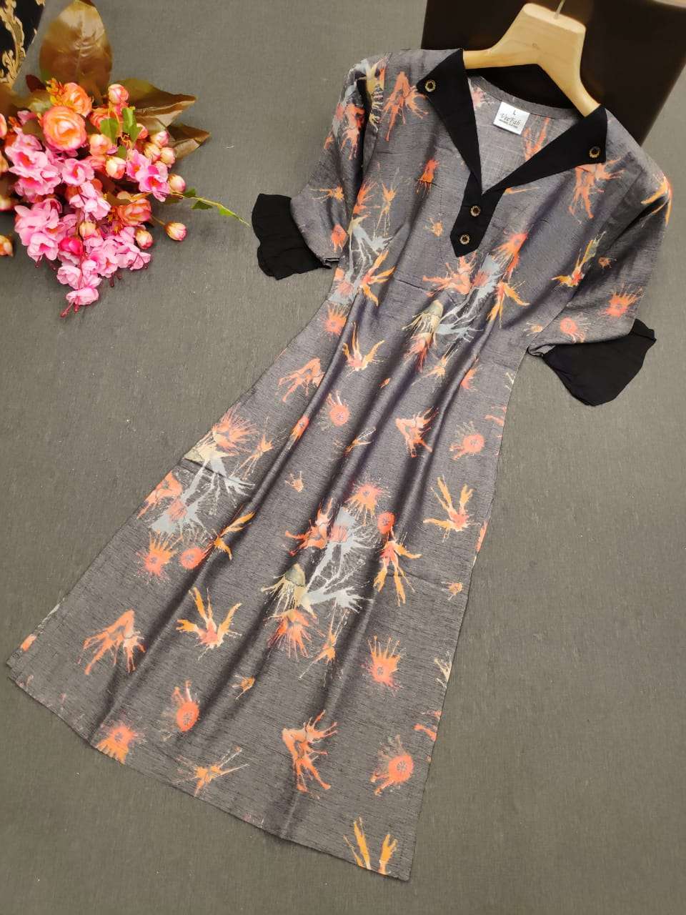 WESTERN VOL-2 BY VEE FAB 101 TO 106 SERIES BEAUTIFUL STYLISH FANCY COLORFUL CASUAL WEAR & ETHNIC WEAR & READY TO WEAR RAYON PRINY AND TWO TWO RAYON EMBROIDERED KURTIS AT WHOLESALE PRICE