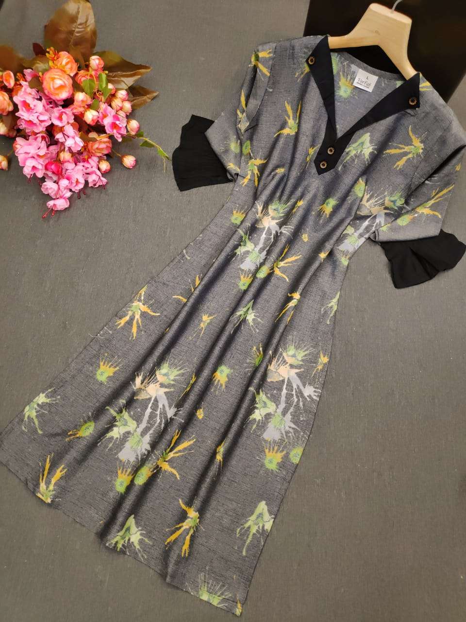 WESTERN VOL-2 BY VEE FAB 101 TO 106 SERIES BEAUTIFUL STYLISH FANCY COLORFUL CASUAL WEAR & ETHNIC WEAR & READY TO WEAR RAYON PRINY AND TWO TWO RAYON EMBROIDERED KURTIS AT WHOLESALE PRICE