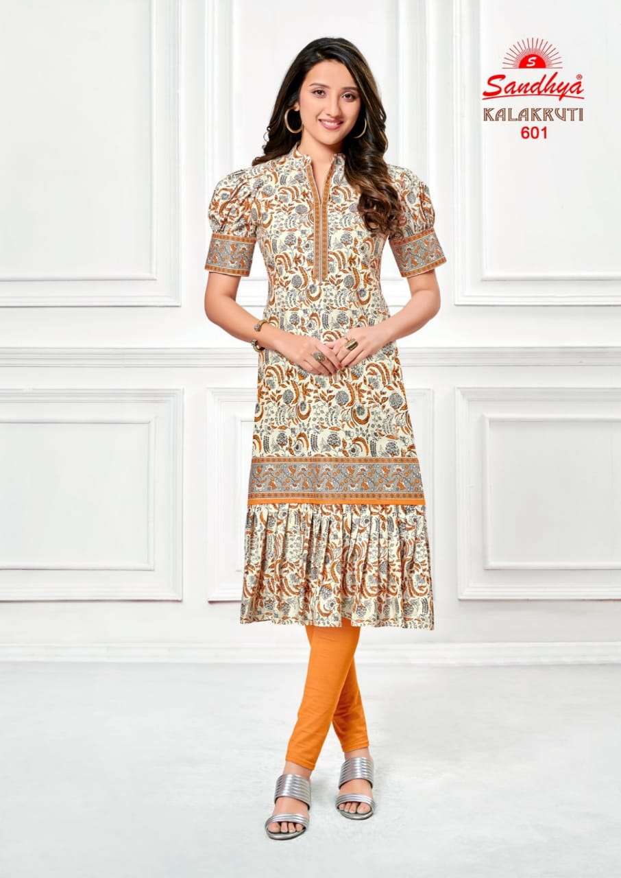 KALAKRUTI VOL-20 BY SANDHYA 601 TO 620 SERIES DESIGNER SUITS BEAUTIFUL STYLISH FANCY COLORFUL PARTY WEAR & ETHNIC WEAR COTTON PRINTED DRESSES AT WHOLESALE PRICE