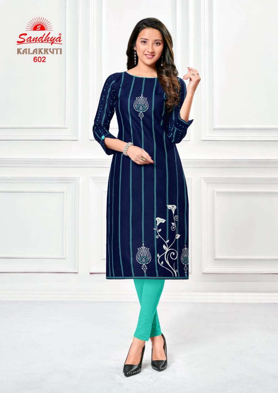 KALAKRUTI VOL-20 BY SANDHYA 601 TO 620 SERIES DESIGNER SUITS BEAUTIFUL STYLISH FANCY COLORFUL PARTY WEAR & ETHNIC WEAR COTTON PRINTED DRESSES AT WHOLESALE PRICE