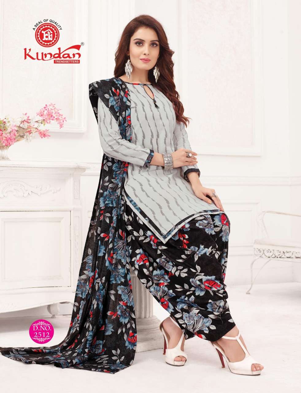 PATIYALA KUDI BY KUNDAN 2410 TO 2521 SERIES DESIGNER PATIYALA SUITS BEAUTIFUL FANCY COLORFUL STYLISH PARTY WEAR & ETHNIC WEAR COTTON PRINTED DRESSES AT WHOLESALE PRICE