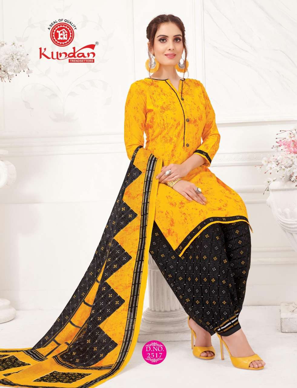 PATIYALA KUDI BY KUNDAN 2410 TO 2521 SERIES DESIGNER PATIYALA SUITS BEAUTIFUL FANCY COLORFUL STYLISH PARTY WEAR & ETHNIC WEAR COTTON PRINTED DRESSES AT WHOLESALE PRICE