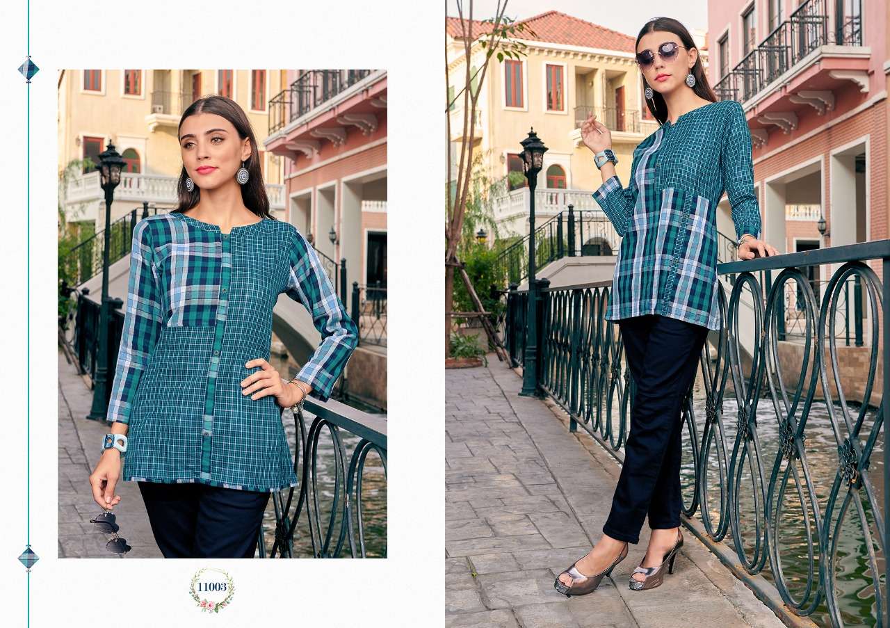 Magic Box Vol-2 By Art Riddhs 11001 To 11006 Series Beautiful Stylish Colorful Fancy Party Wear & Ethnic Wear & Ready To Wear Heavy Cotton Kurtis At Wholesale Price