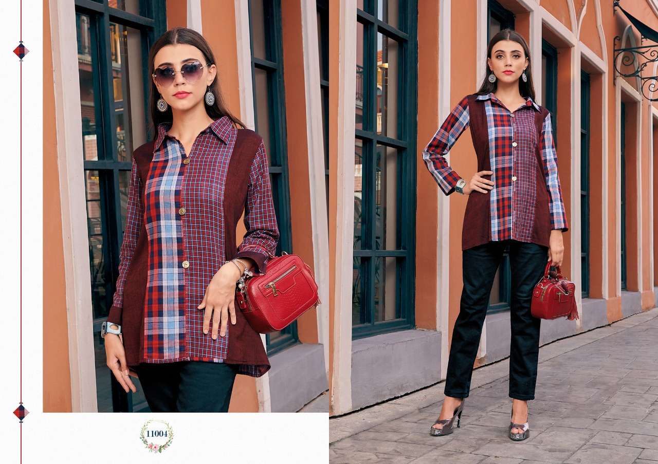 Magic Box Vol-2 By Art Riddhs 11001 To 11006 Series Beautiful Stylish Colorful Fancy Party Wear & Ethnic Wear & Ready To Wear Heavy Cotton Kurtis At Wholesale Price