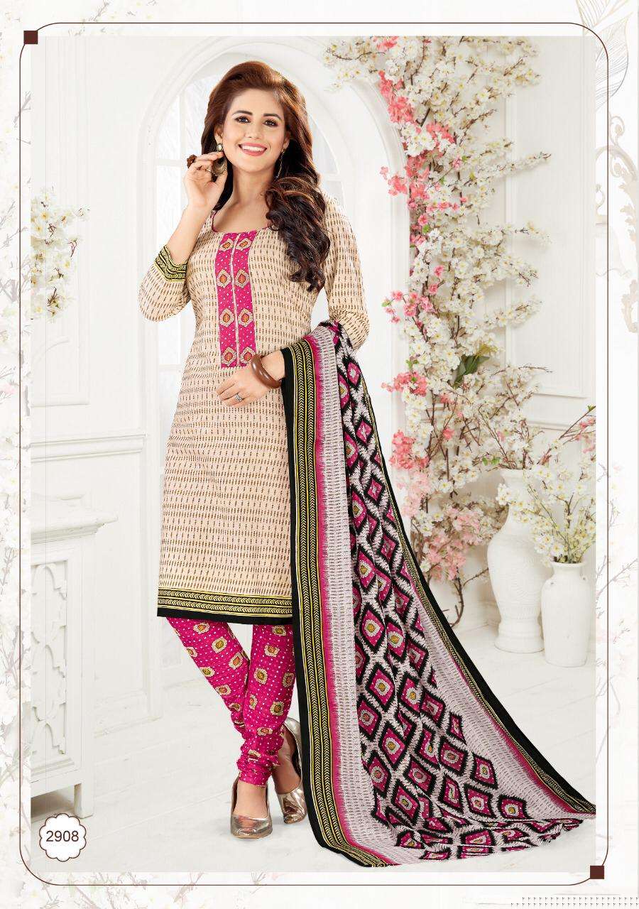 MEERA VOL-29 BY COTTON PLUSE 2901 TO 2916 SERIES DESIGNER SUITS BEAUTIFUL FANCY COLORFUL STYLISH PARTY WEAR & ETHNIC WEAR PURE COTTON PRINTED DRESSES AT WHOLESALE PRICE