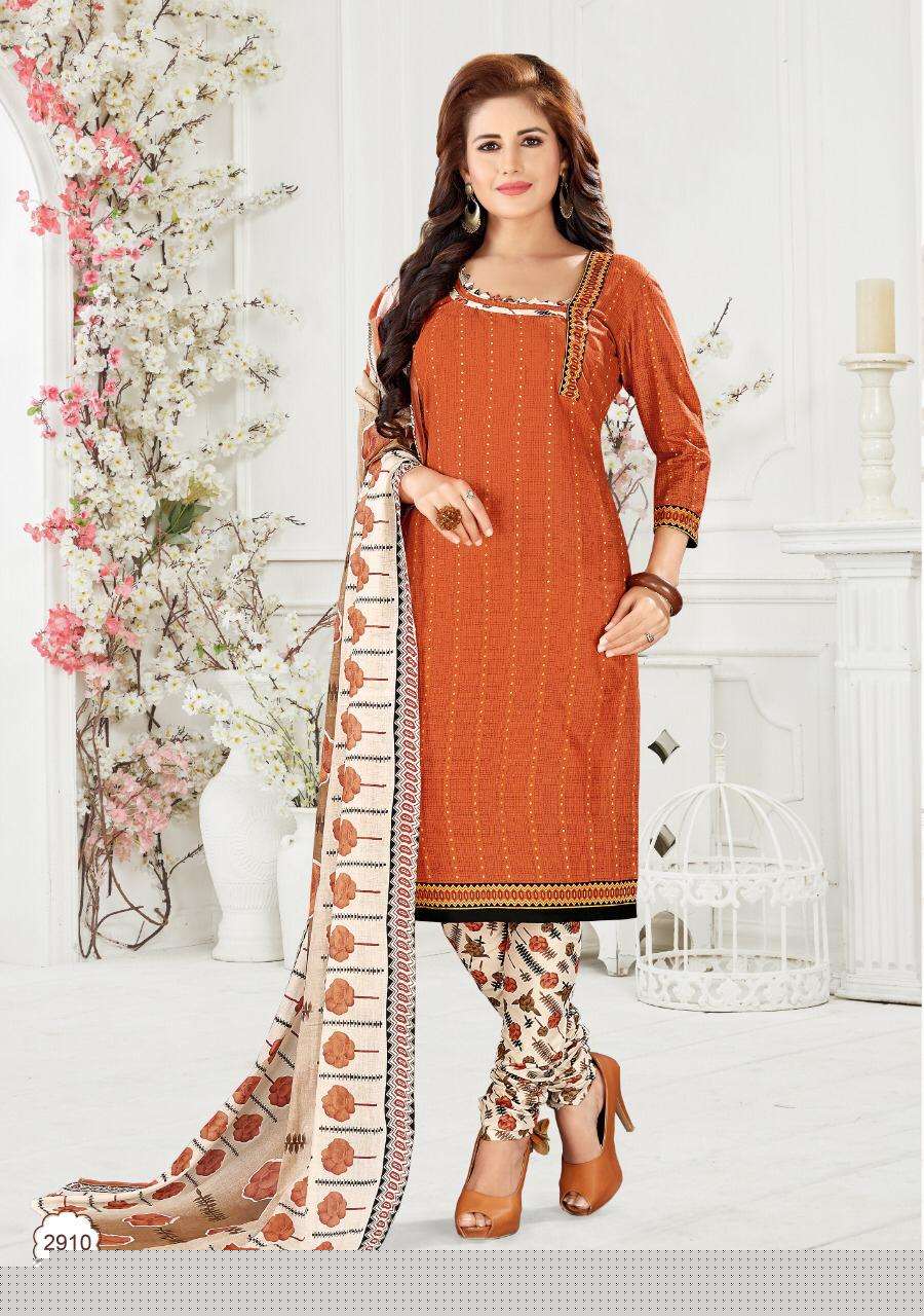 MEERA VOL-29 BY COTTON PLUSE 2901 TO 2916 SERIES DESIGNER SUITS BEAUTIFUL FANCY COLORFUL STYLISH PARTY WEAR & ETHNIC WEAR PURE COTTON PRINTED DRESSES AT WHOLESALE PRICE