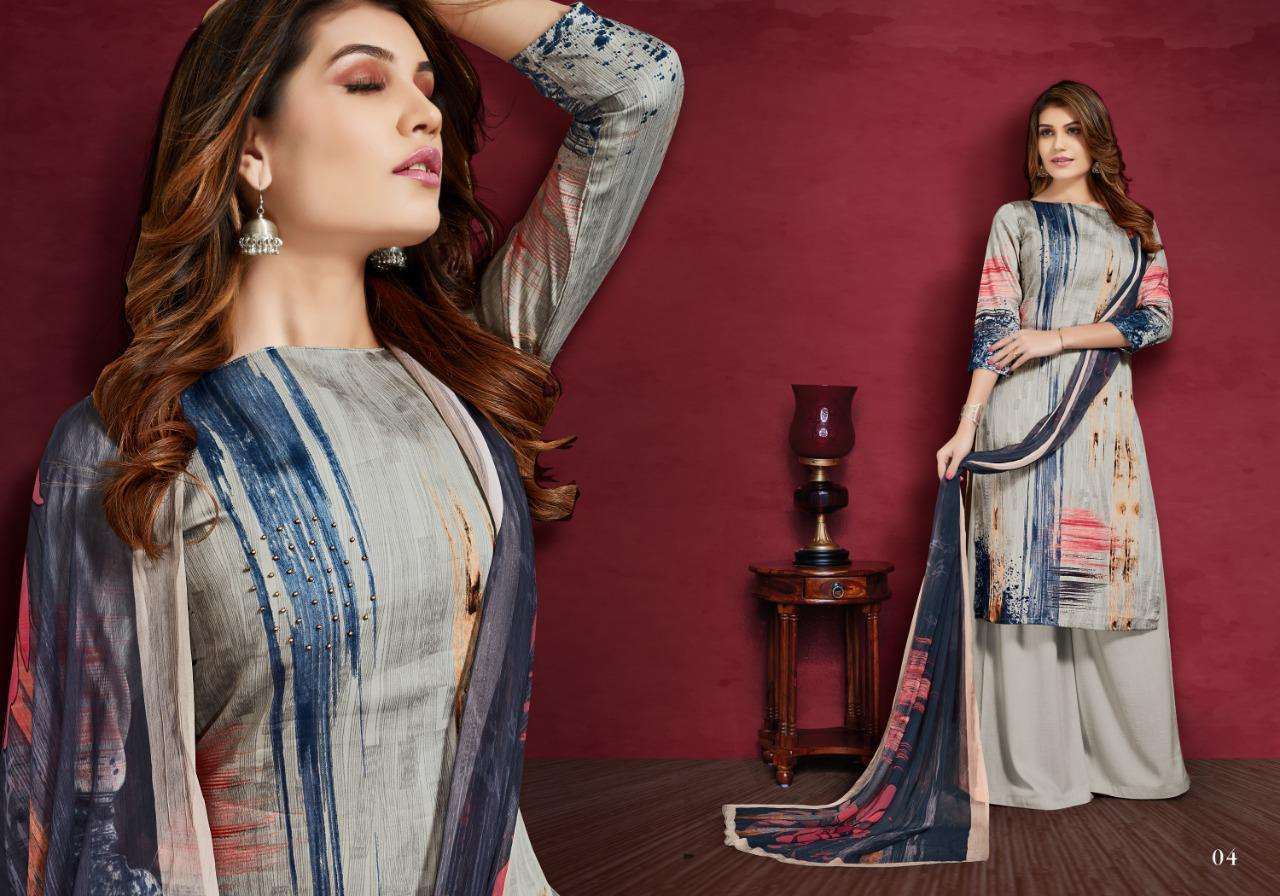 DOLLAR VOL-2 BY RANI 01 TO 05 SERIES DESIGNER SUITS BEAUTIFUL FANCY COLORFUL STYLISH PARTY WEAR & ETHNIC WEAR HEAVY JAM SILK PRINTED DRESSES AT WHOLESALE PRICE