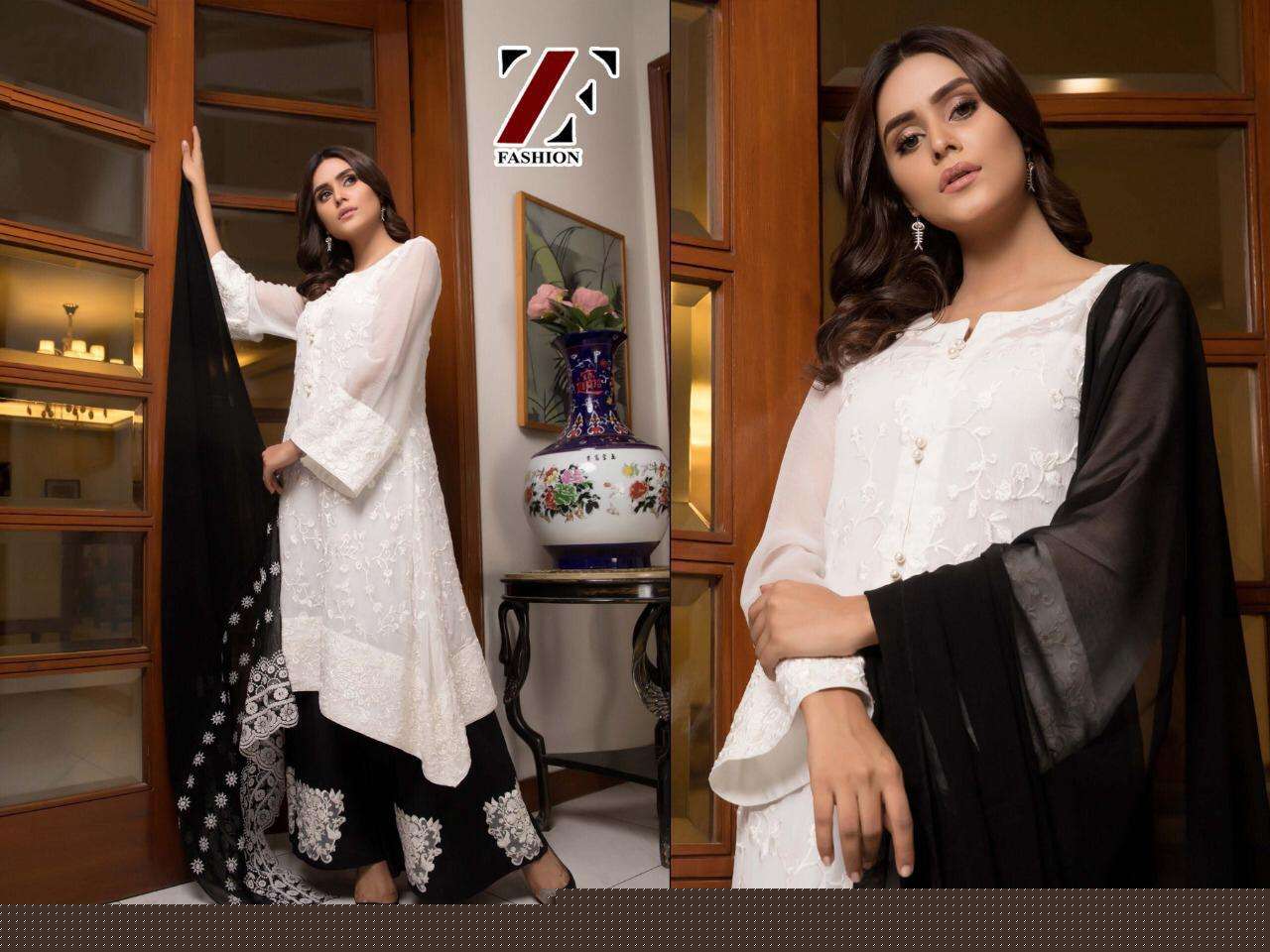 ZUNAIRI LAWN HIT DESIGN 1001 BY ZIYA FASHION BEAUTIFUL PAKISTANI SUITS COLORFUL STYLISH FANCY CASUAL WEAR & ETHNIC WEAR CAMBRIC COTTON EMBROIDERED DRESSES AT WHOLESALE PRICE