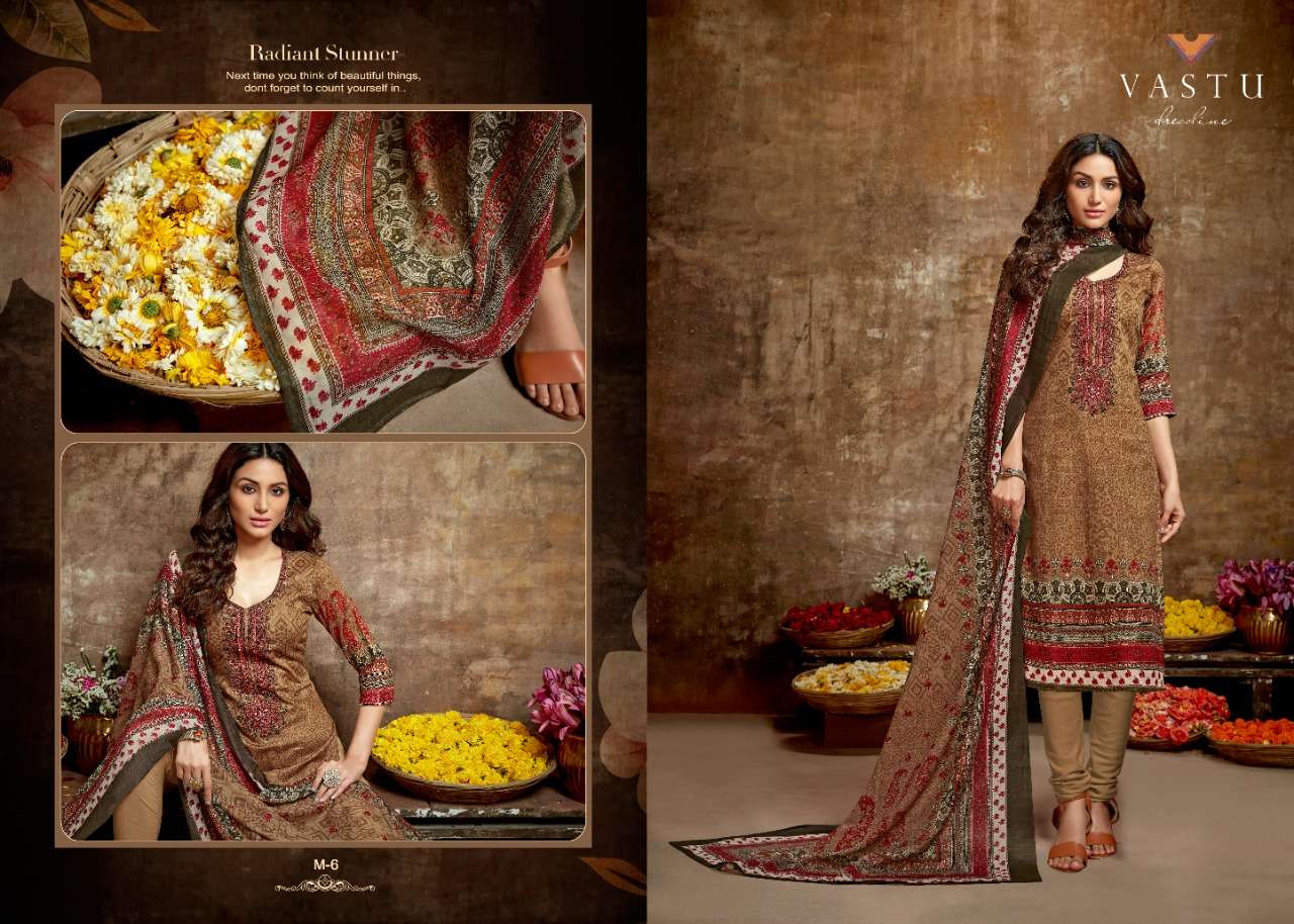 MALHAR BY VASTU TEX 1 TO 10 SERIES BEAUTIFUL SUITS COLORFUL STYLISH FANCY COLORFUL CASUAL WEAR & ETHNIC WEAR SATIN COTTON PRINTED DRESSES AT WHOLESALE PRICE