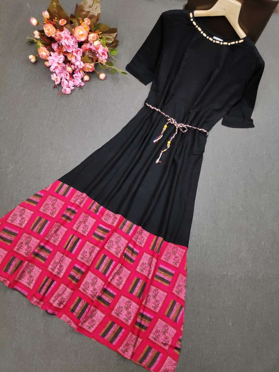 WESTERN VOL-3 BY VEE FAB 101 TO 104 SERIES DESIGNER BEAUTIFUL STYLISH FANCY COLORFUL PARTY WEAR & OCCASIONAL WEAR PREMIUM RAYON 14 KG DYED PRINTED GOWNS AT WHOLESALE PRICE