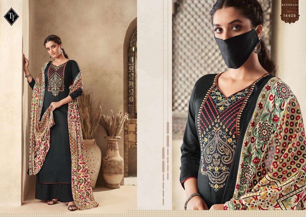 ALIFA VOL-2 BY TANISHK FASHION 14401 TO 14408 SERIES BEAUTIFUL SUITS STYLISH FANCY COLORFUL CASUAL WEAR & ETHNIC WEAR PURE JAM SATIN KASHMIRI WORK DRESSES AT WHOLESALE PRICE