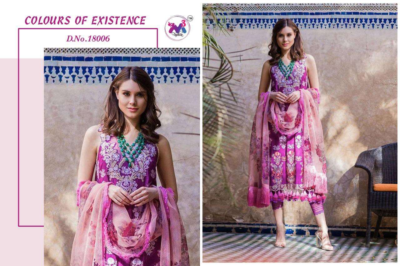 SOBIA NAZIR VOL-2 BY M3 FASHION 18001 TO 18006 SERIES DESIGNER PAKISTANI SUITS BEAUTIFUL FANCY STYLISH COLORFUL PARTY WEAR & OCCASIONAL WEAR PURE JAM SATIN WITH EMBROIDERY DRESSES AT WHOLESALE PRICE