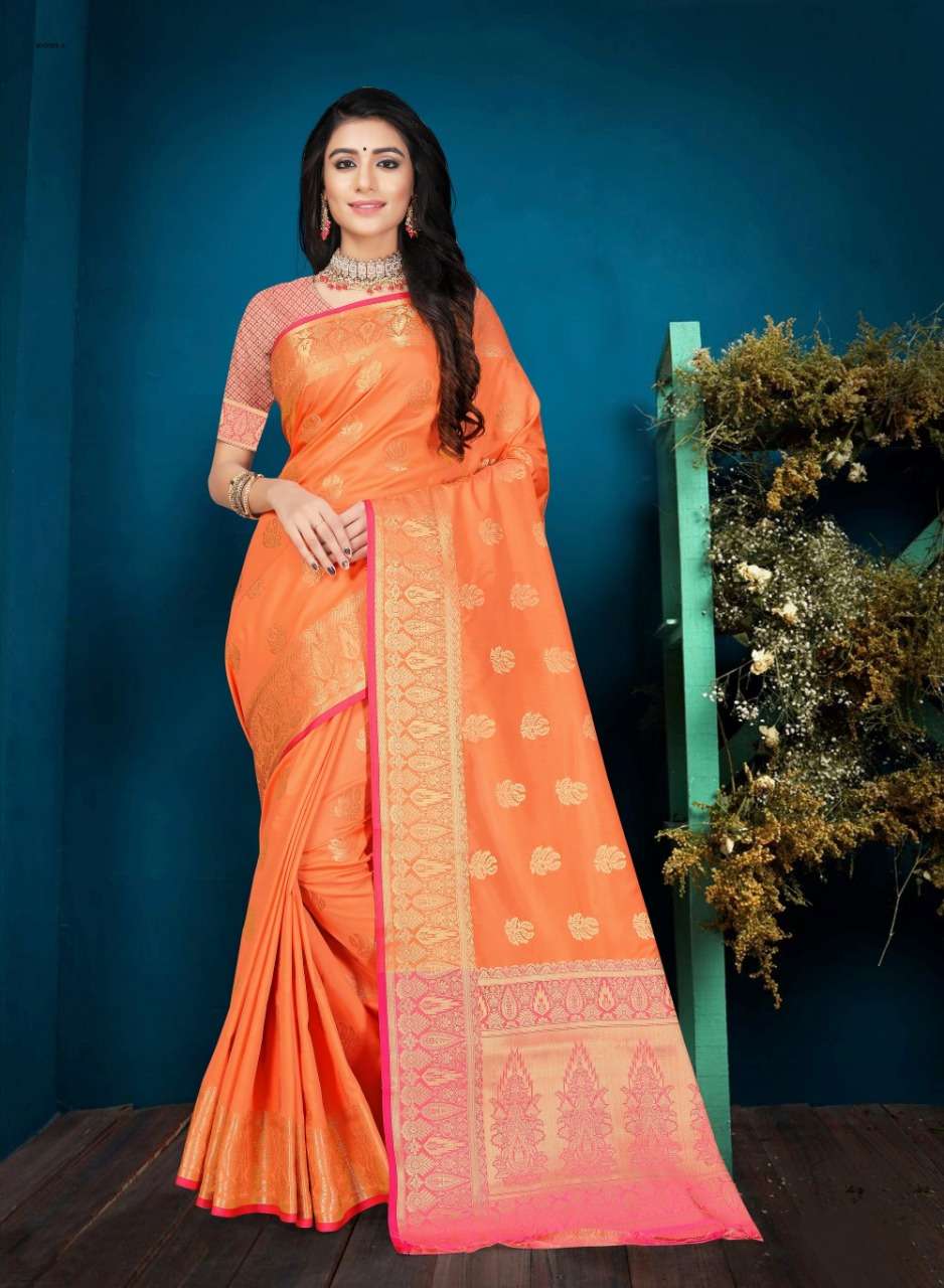 MEGHALAYA BY INDIAN WOMEN 1001 TO 1006 SERIES INDIAN TRADITIONAL WEAR COLLECTION BEAUTIFUL STYLISH FANCY COLORFUL PARTY WEAR & OCCASIONAL WEAR JUTE SILK SAREES AT WHOLESALE PRICE