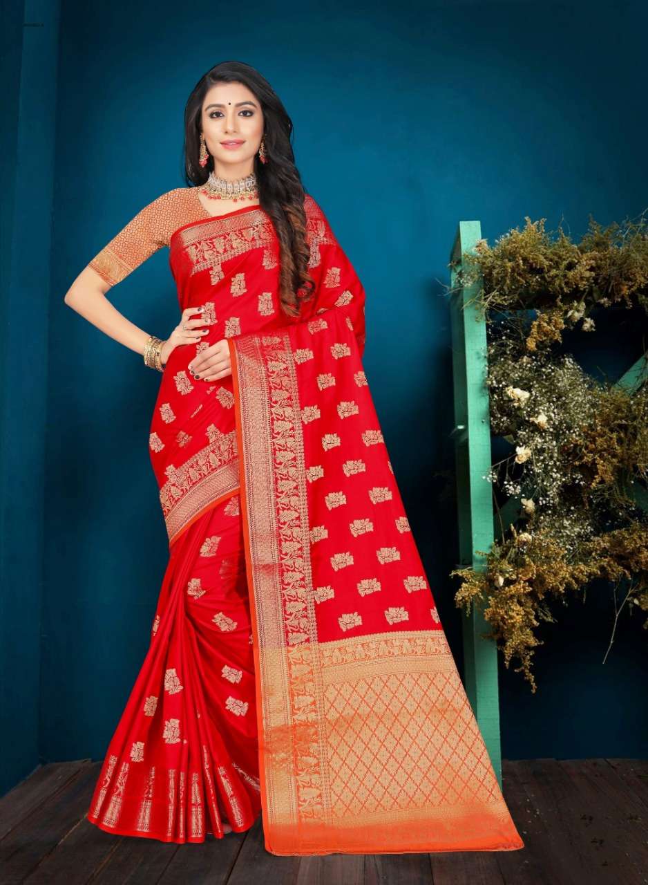 MEGHALAYA BY INDIAN WOMEN 1001 TO 1006 SERIES INDIAN TRADITIONAL WEAR COLLECTION BEAUTIFUL STYLISH FANCY COLORFUL PARTY WEAR & OCCASIONAL WEAR JUTE SILK SAREES AT WHOLESALE PRICE