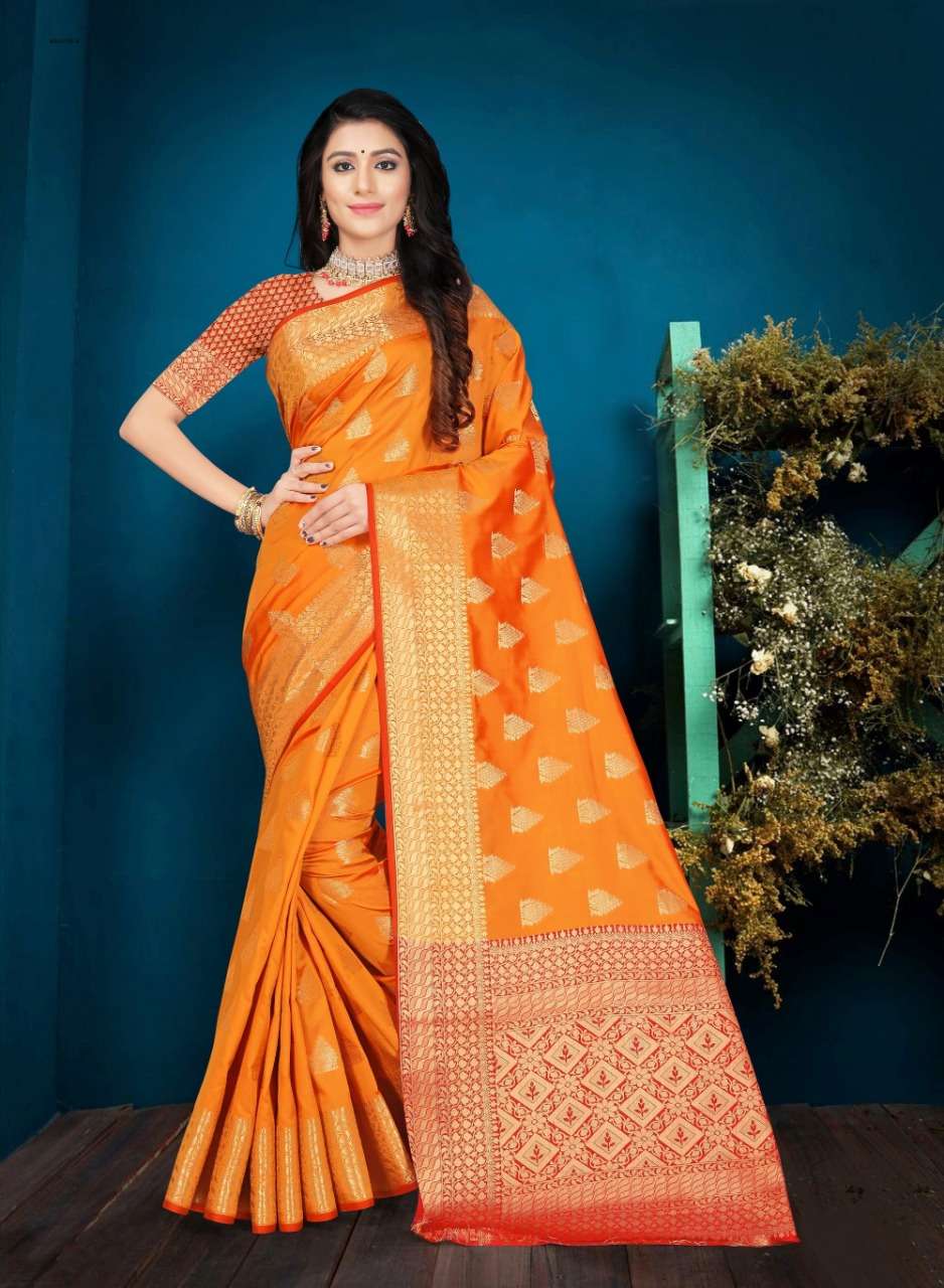 MEGHALAYA BY INDIAN WOMEN 1001 TO 1006 SERIES INDIAN TRADITIONAL WEAR COLLECTION BEAUTIFUL STYLISH FANCY COLORFUL PARTY WEAR & OCCASIONAL WEAR JUTE SILK SAREES AT WHOLESALE PRICE