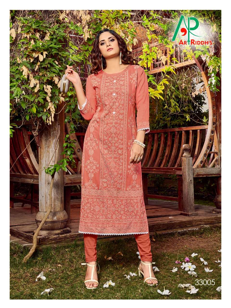 MALL CULTURE BY ART RIDDHS 33001 TO 33006 SERIES STYLISH FANCY BEAUTIFUL COLORFUL CASUAL WEAR & ETHNIC WEAR RAYON SLUB PRINTED KURTIS AT WHOLESALE PRICE