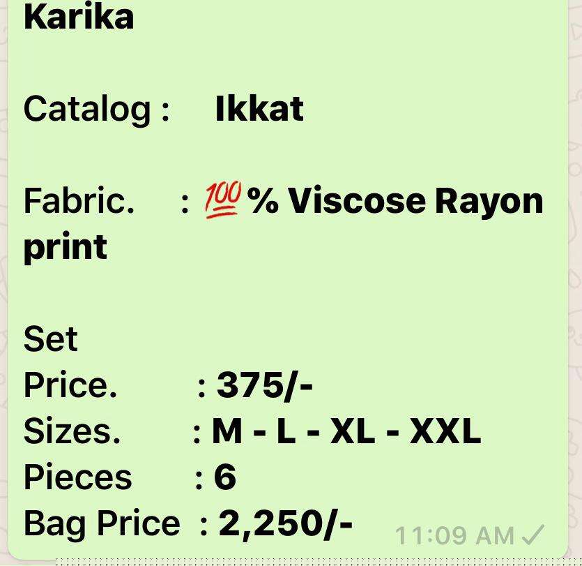 IKKAT BY KARIKA 1001 TO 1006 SERIES BEAUTIFUL STYLISH COLORFUL FANCY PARTY WEAR & ETHNIC WEAR & READY TO WEAR VISCOSE RAYON PRINTED KURTIS AT WHOLESALE PRICE