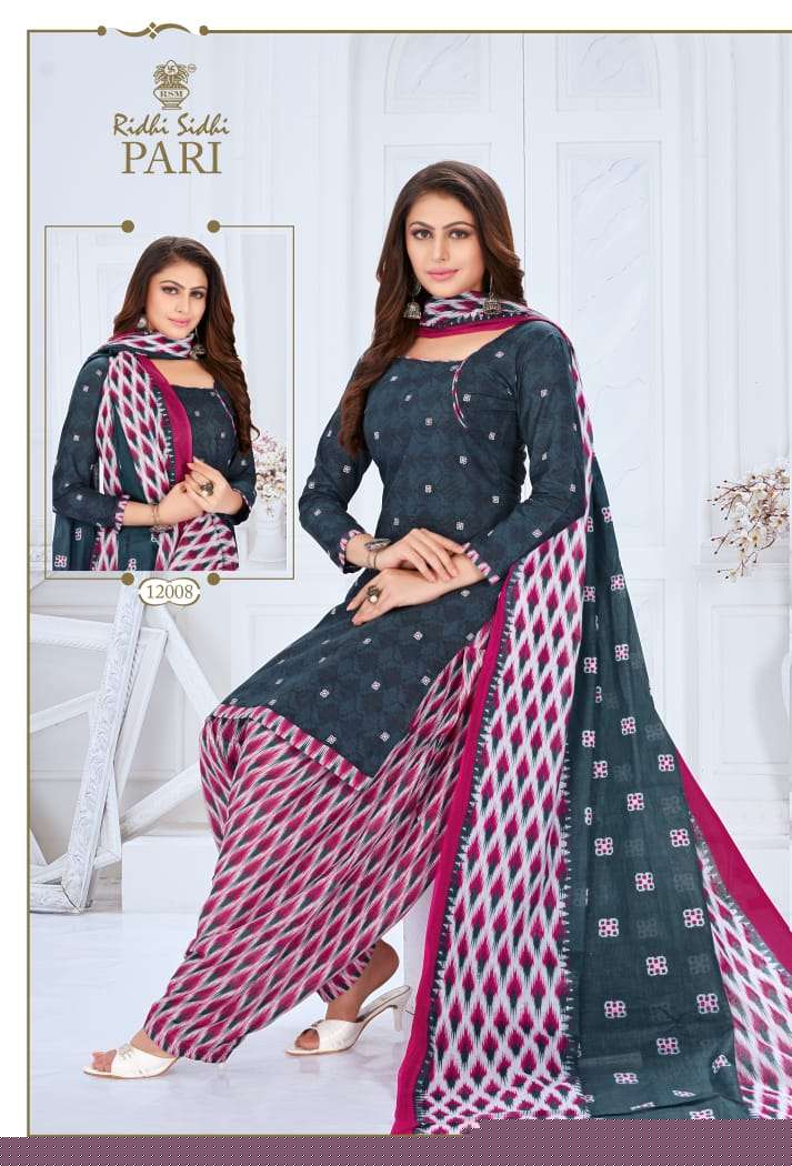 PARI VOL-12 BY RIDHI SIDHI 12001 TO 12014 SERIES BEAUTIFUL COLORFUL STYLISH PRETTY PARTY WEAR CASUAL WEAR OCCASIONAL WEAR PURE COTTON PRINTED DRESSES AT WHOLESALE PRICE