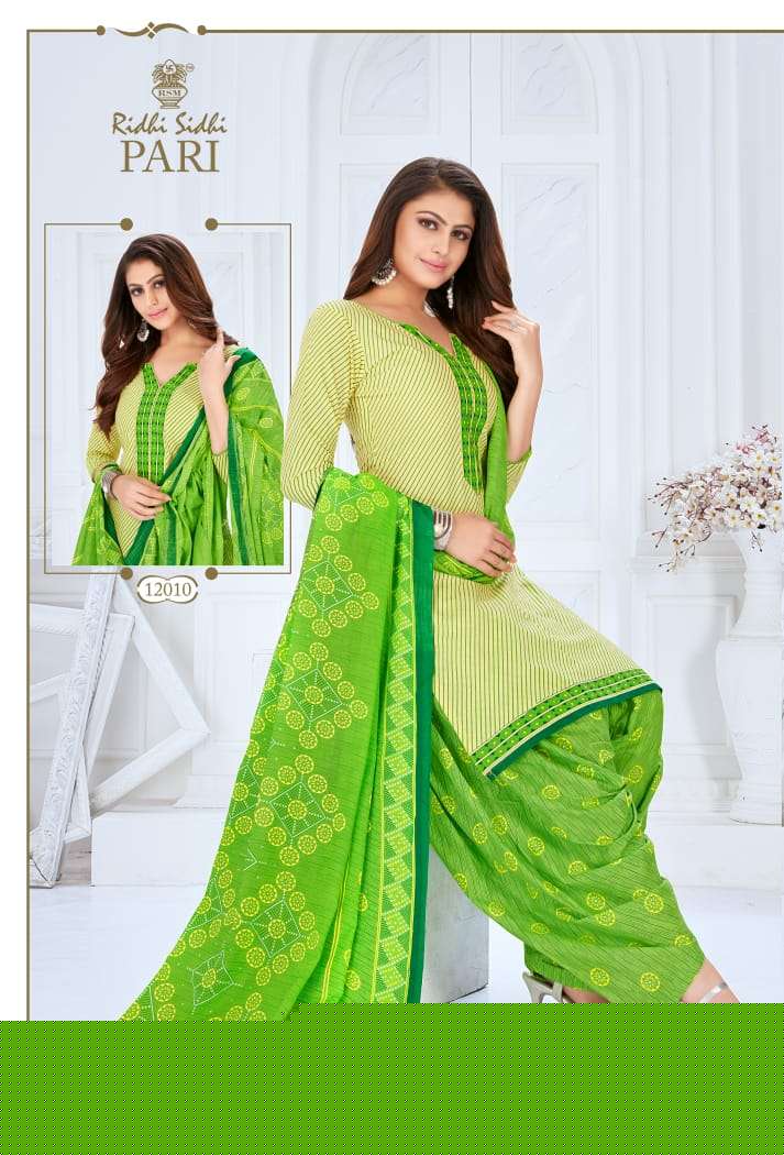 PARI VOL-12 BY RIDHI SIDHI 12001 TO 12014 SERIES BEAUTIFUL COLORFUL STYLISH PRETTY PARTY WEAR CASUAL WEAR OCCASIONAL WEAR PURE COTTON PRINTED DRESSES AT WHOLESALE PRICE