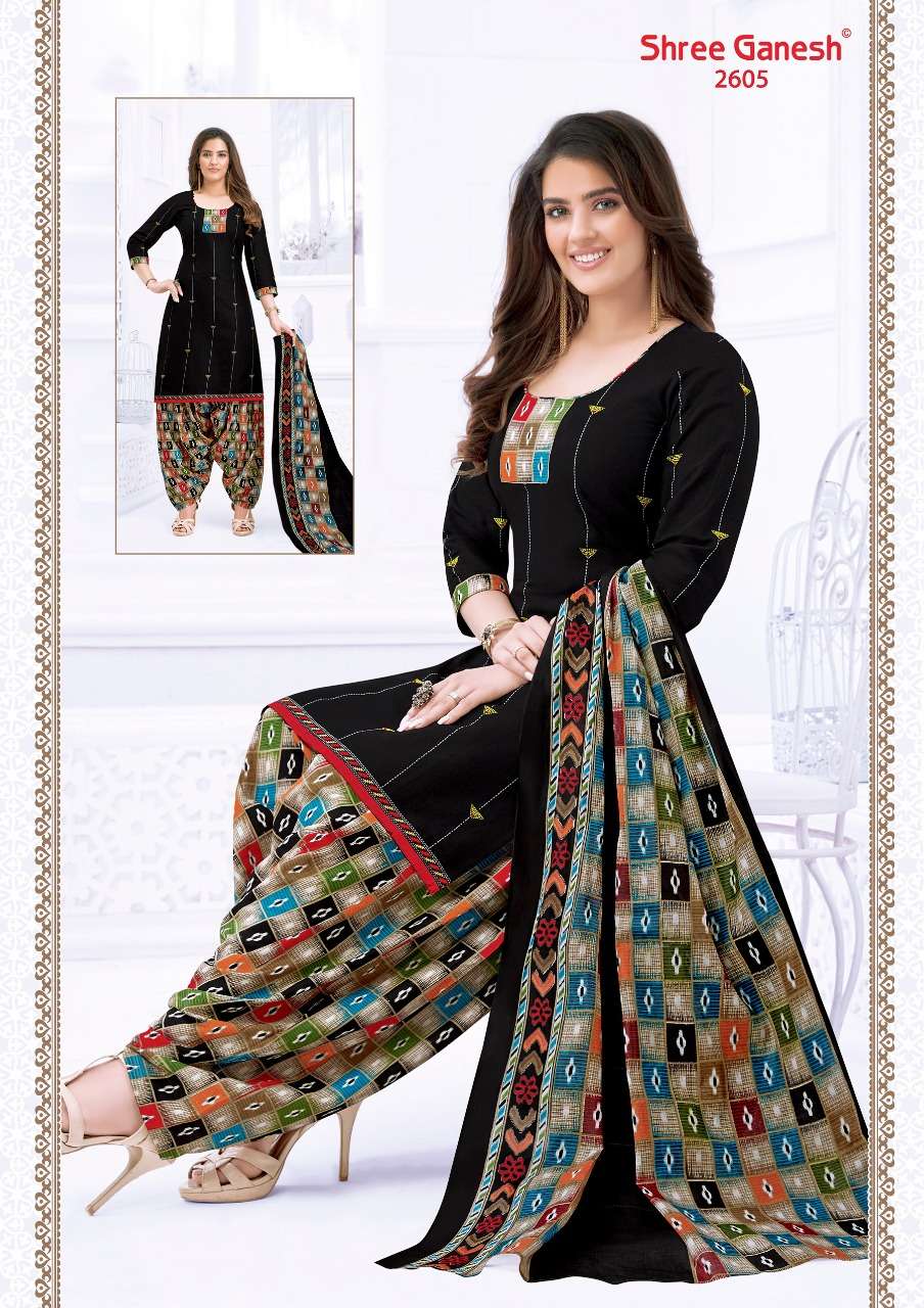 HANSIKA VOL-6 BY SHREE GANESH 2601 TO 2630 SERIES BEAUTIFUL COLORFUL STYLISH PRETTY PARTY WEAR CASUAL WEAR OCCASIONAL WEAR PURE COTTON PRINTED DRESSES AT WHOLESALE PRICE