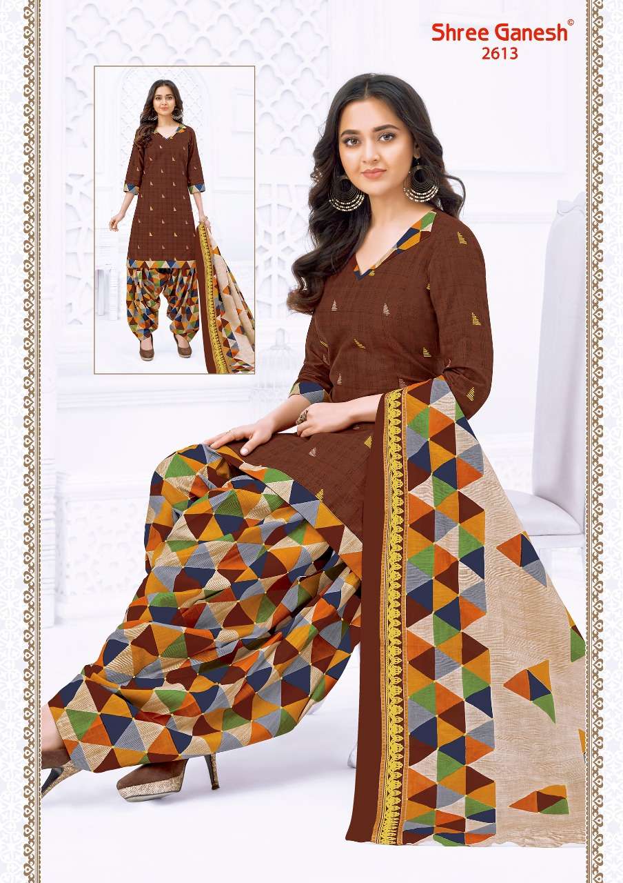 HANSIKA VOL-6 BY SHREE GANESH 2601 TO 2630 SERIES BEAUTIFUL COLORFUL STYLISH PRETTY PARTY WEAR CASUAL WEAR OCCASIONAL WEAR PURE COTTON PRINTED DRESSES AT WHOLESALE PRICE