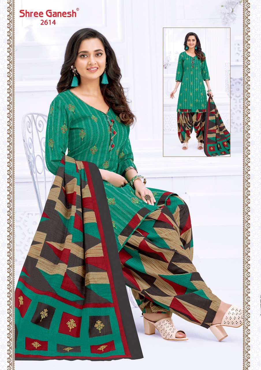 HANSIKA VOL-6 BY SHREE GANESH 2601 TO 2630 SERIES BEAUTIFUL COLORFUL STYLISH PRETTY PARTY WEAR CASUAL WEAR OCCASIONAL WEAR PURE COTTON PRINTED DRESSES AT WHOLESALE PRICE