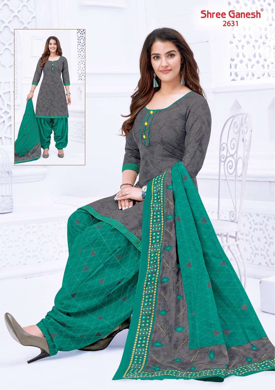 HANSIKA VOL-6 BY SHREE GANESH 2601 TO 2630 SERIES BEAUTIFUL COLORFUL STYLISH PRETTY PARTY WEAR CASUAL WEAR OCCASIONAL WEAR PURE COTTON PRINTED DRESSES AT WHOLESALE PRICE