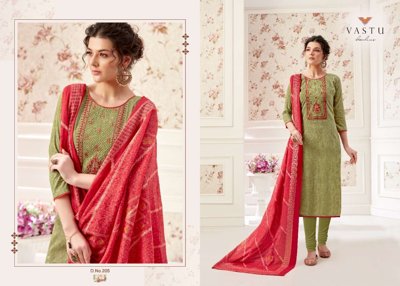 NETRA VOL-2 BY VASTU TEX 201 TO 210 SERIES BEAUTIFUL COLORFUL STYLISH PRETTY PARTY WEAR CASUAL WEAR OCCASIONAL WEAR LAWN COTTON PRINTED DRESSES AT WHOLESALE PRICE