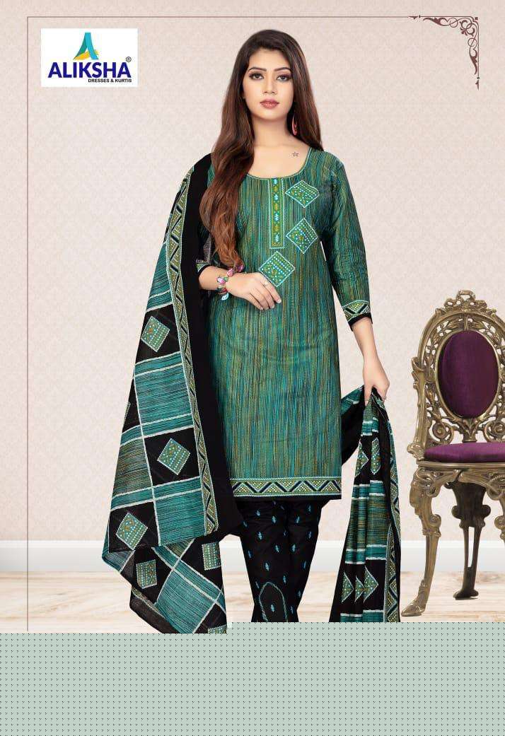 RUCHIKA VOL-2 BY ALIKSHA 2001 TO 2010 SERIES BEAUTIFUL STYLISH FANCY COLORFUL CASUAL WEAR & ETHNIC WEAR FANCY PRINTED DRESSES AT WHOLESALE PRICE