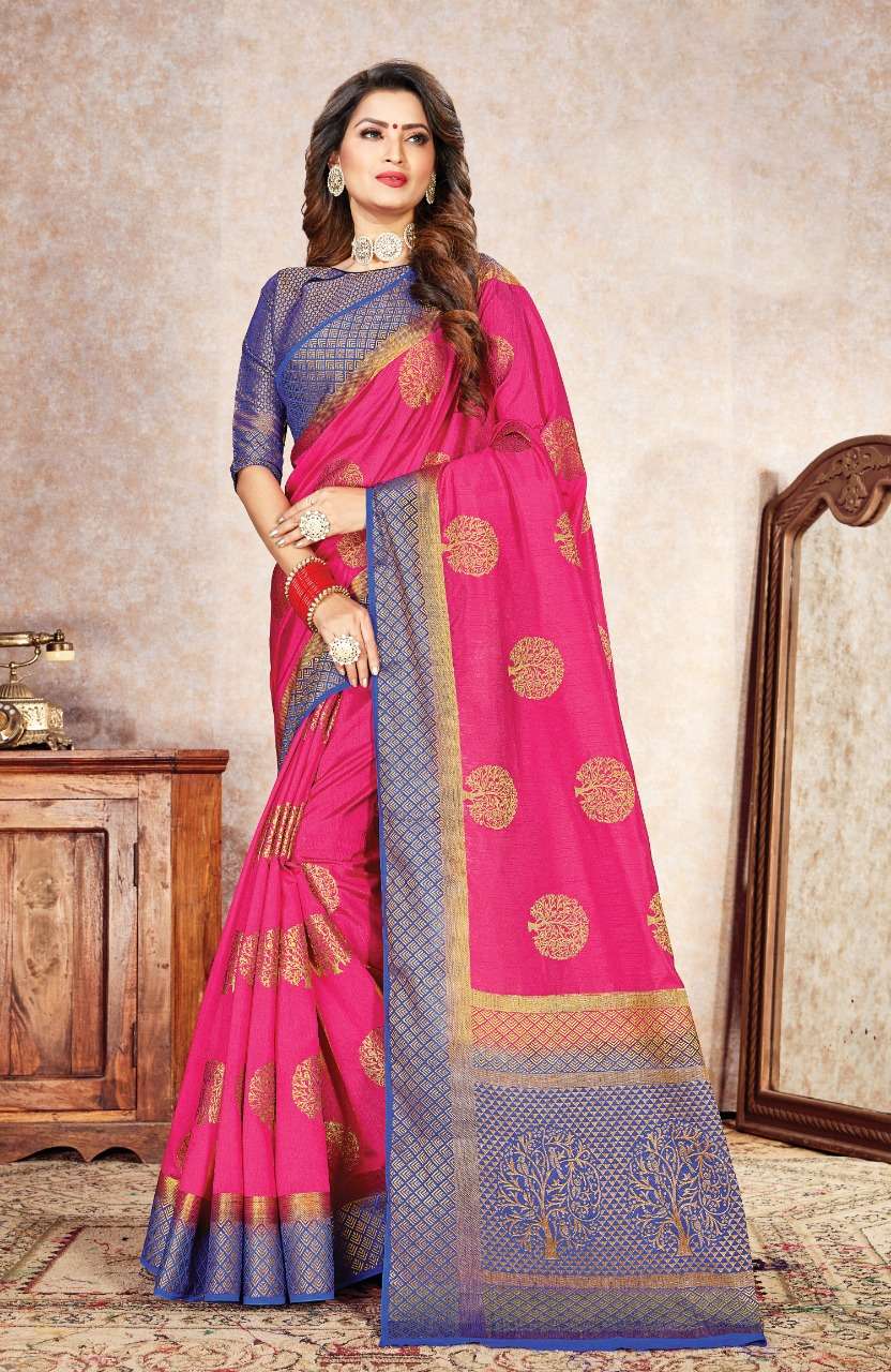 NILMANI BY SANGAM PRINTS 1001 TO 1006 SERIES INDIAN TRADITIONAL WEAR COLLECTION BEAUTIFUL STYLISH FANCY COLORFUL PARTY WEAR & OCCASIONAL WEAR SILK SAREES AT WHOLESALE PRICE