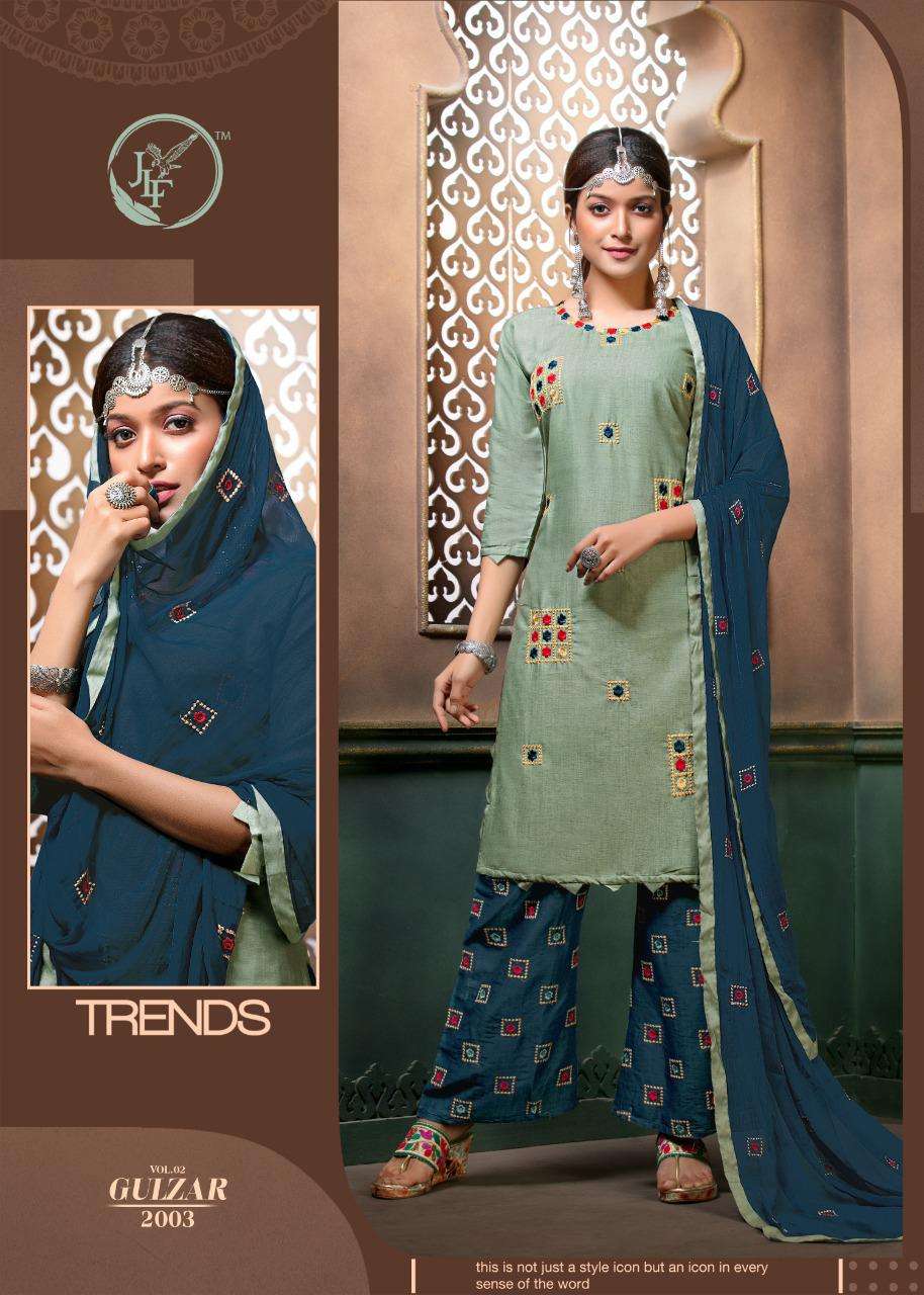 GULZAR VOL-2 BY JLF 2001 TO 2008 SERIES BEAUTIFUL COLORFUL STYLISH PRETTY PARTY WEAR CASUAL WEAR OCCASIONAL WEAR RAYON 14 KG PRINTED DRESSES AT WHOLESALE PRICE