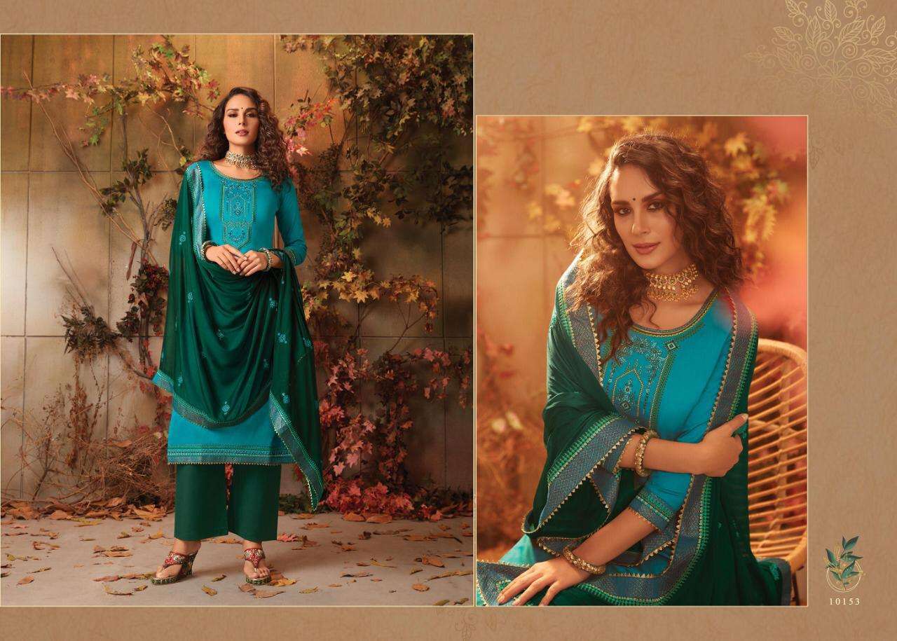 DELIGHT BY RAMAIYA 10151 TO 1058 SERIES BEAUTIFUL COLORFUL STYLISH PRETTY PARTY WEAR CASUAL WEAR OCCASIONAL WEAR JAM SILK WITH EMBROIDERY DRESSES AT WHOLESALE PRICE