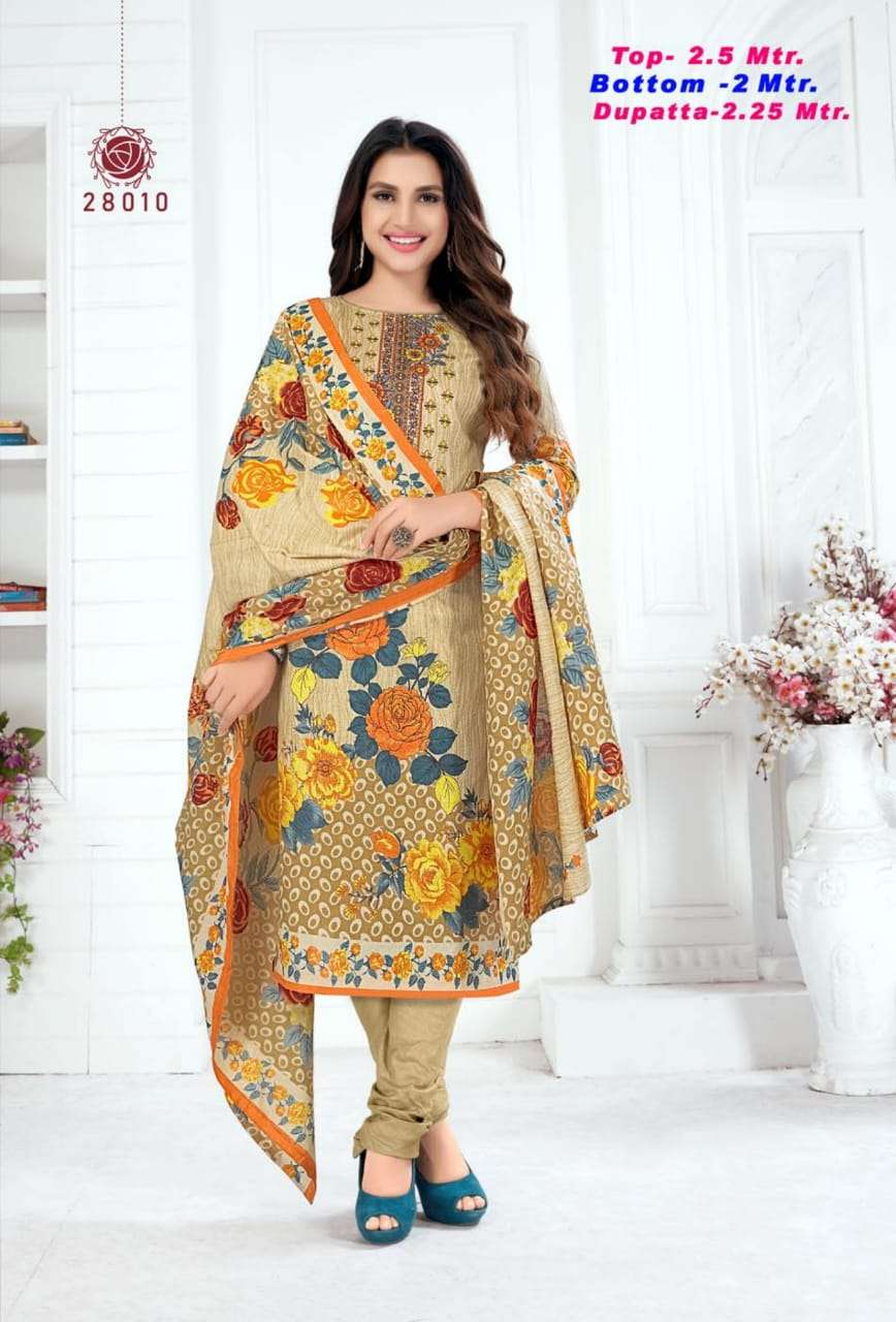RAZIA SULTANA VOL-28 BY APANA COTTON 28001 TO 28010 SERIES BEAUTIFUL SUITS STYLISH COLORFUL FANCY CASUAL WEAR & ETHNIC WEAR PURE JAM COTTON PRINTED DRESSES AT WHOLESALE PRICE