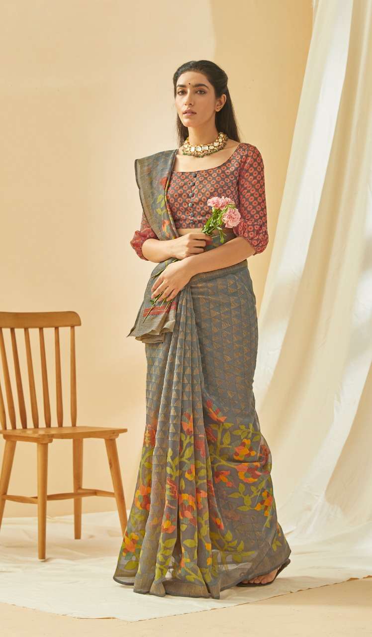 NAIRA VOL-2 BY SHANGRILA 52021 TO 52032 SERIES INDIAN TRADITIONAL WEAR COLLECTION BEAUTIFUL STYLISH FANCY COLORFUL PARTY WEAR & OCCASIONAL WEAR REACH BRASOO SAREES AT WHOLESALE PRICE