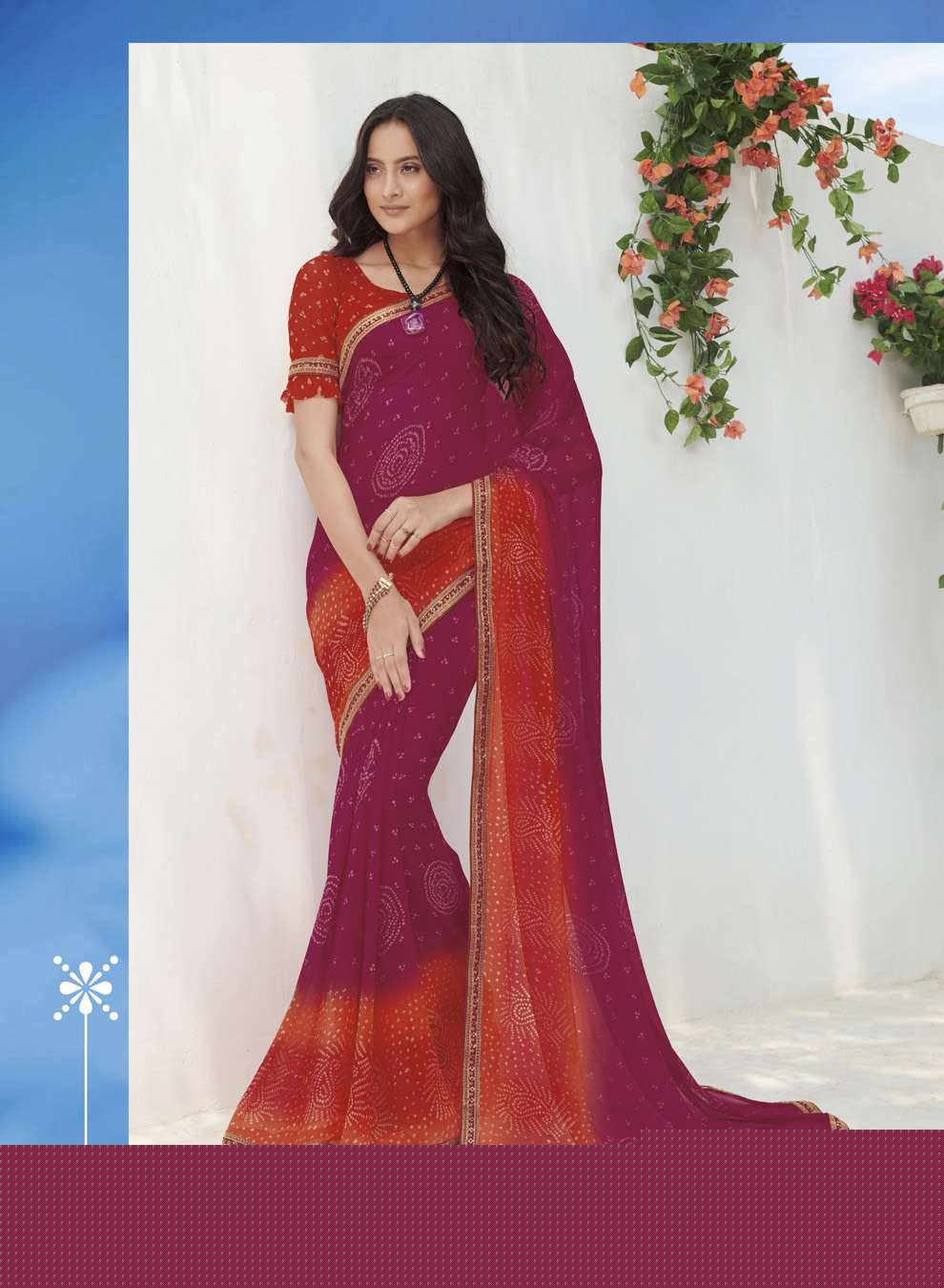 GAURI BY SUBHASH SAREES 10201 TO 10225 SERIES INDIAN TRADITIONAL WEAR COLLECTION BEAUTIFUL STYLISH FANCY COLORFUL PARTY WEAR & OCCASIONAL WEAR GEORGETTE/CHIFFON EMBROIDERED SAREES AT WHOLESALE PRICE